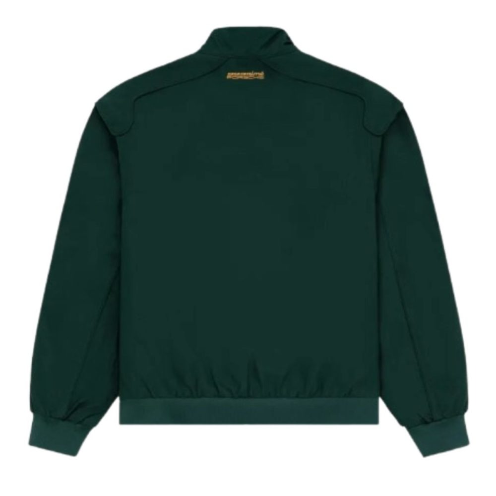 ALD × Porsche 993 Turbo Green Biker Jacket