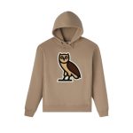 Bubble Icon Light Brown Hoodie