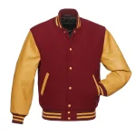 Cardinal and Gold Varsity Jacket