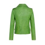 Ella Green Motorcycle Leather Jacket
