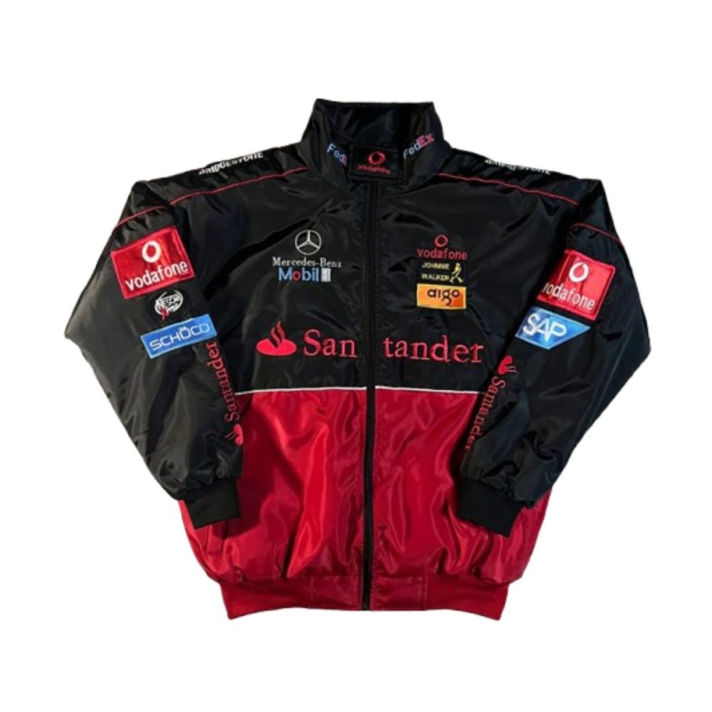 Mclaren x Mercedes-Benz Black Racing Jacket