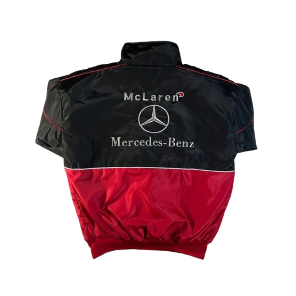 Mclaren x Mercedes-Benz Black Racing Jacket