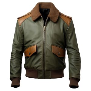 A2 Sheepskin Leather Aviator Jacket