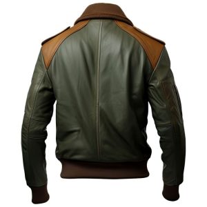 A2 Sheepskin Leather Aviator Jacket