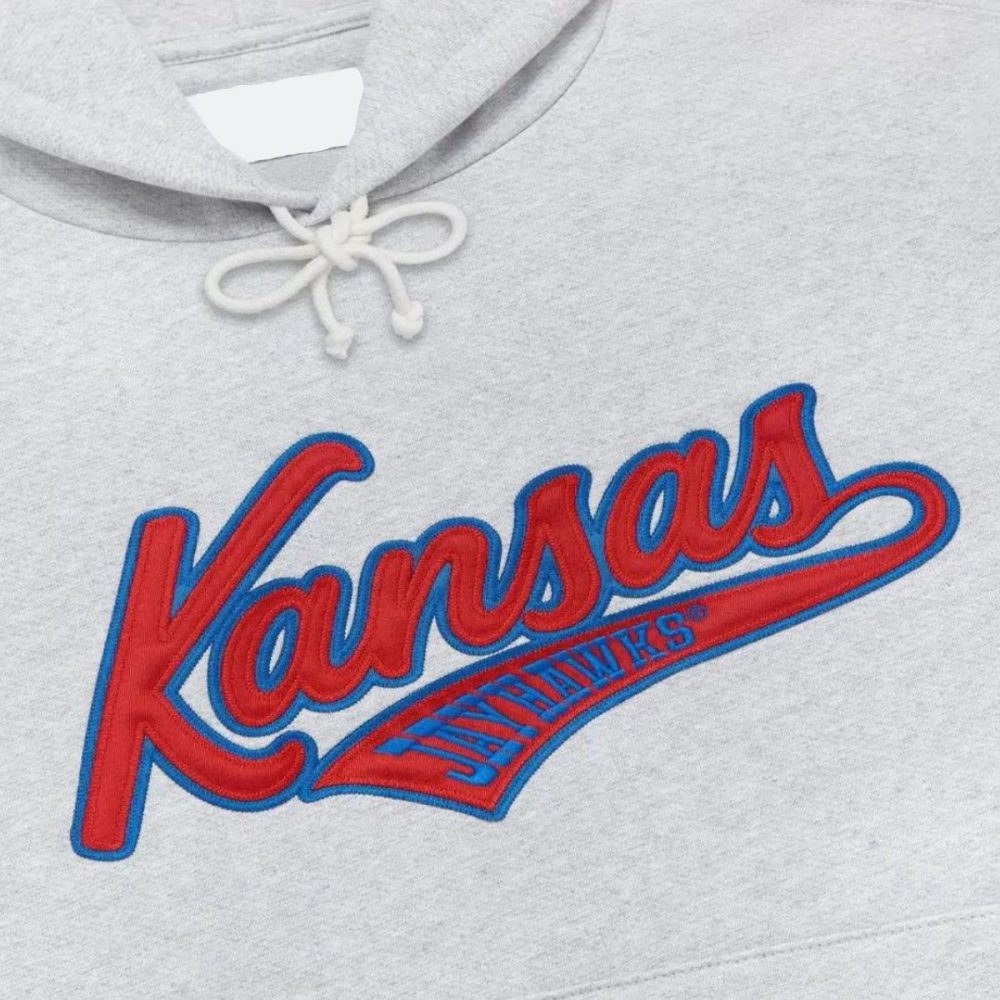 OVO Kansas Jayhawks Grey Hoodie