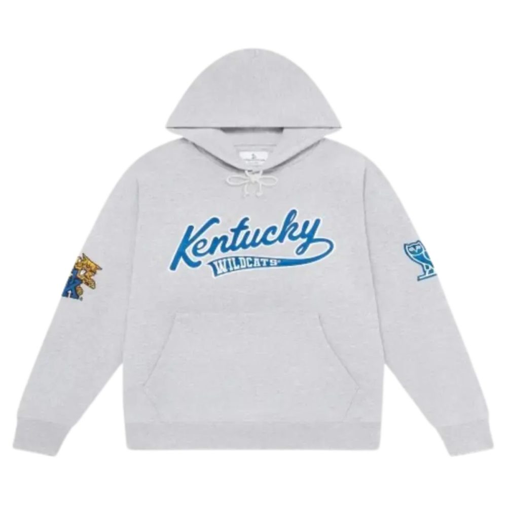 OVO Kentucky Wildcats Grey Hoodie