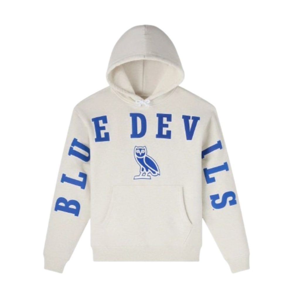 OVO x Duke Blue Devils Grey Hoodie