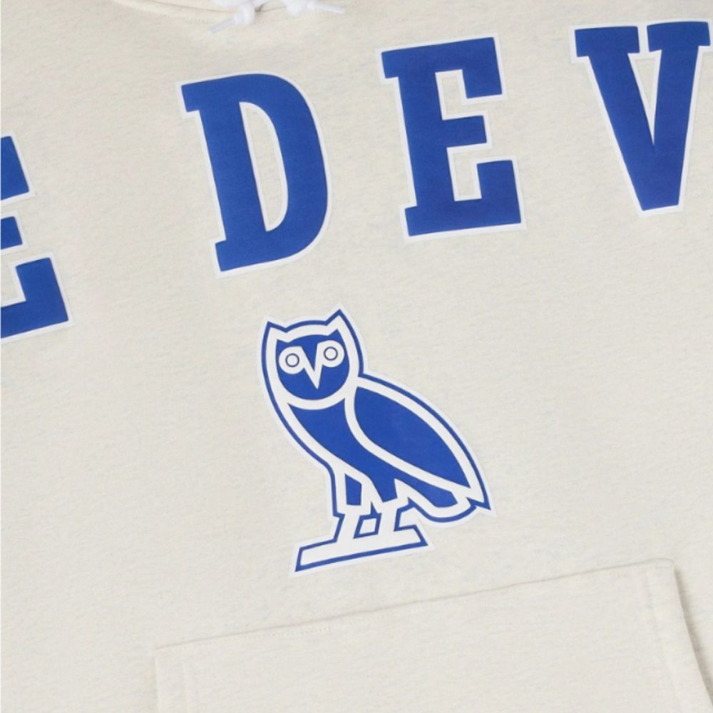 OVO x Duke Blue Devils Grey Hoodie