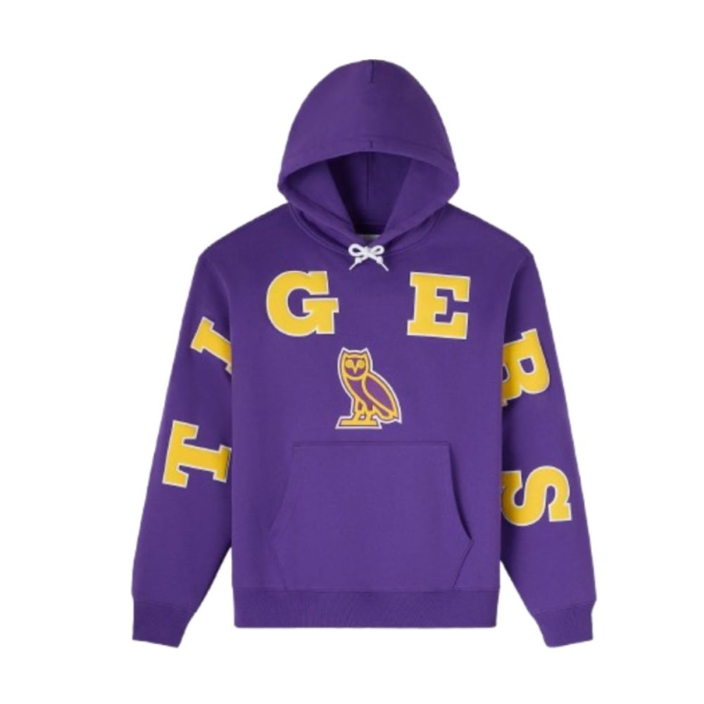 OVO x LSU Tigers Purple Hoodie