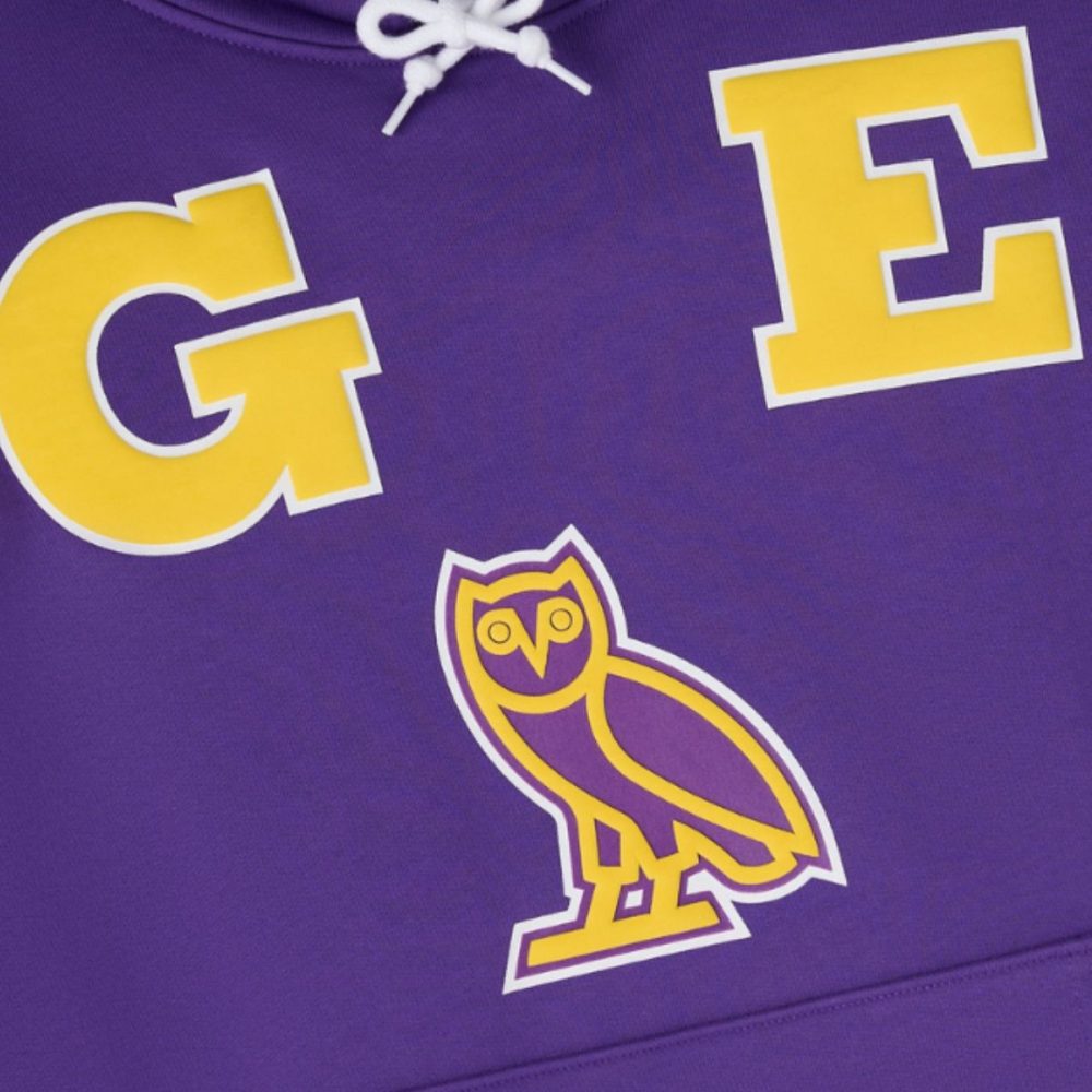 OVO x LSU Tigers Purple Hoodie