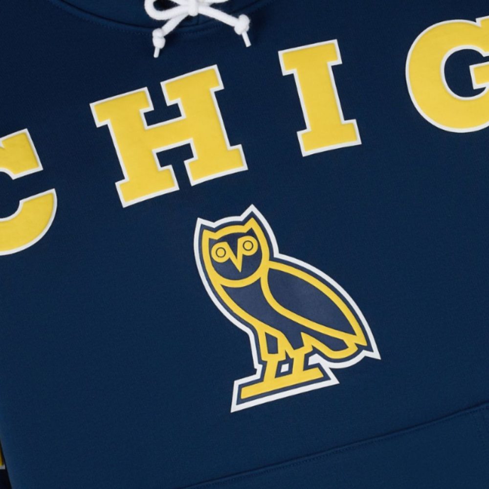 OVO x Michigan Wolverines Navy Hoodie
