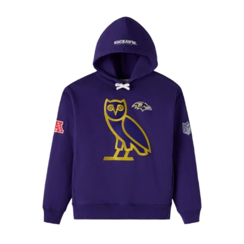 OVO x NFL Baltimore Ravens Hoodie