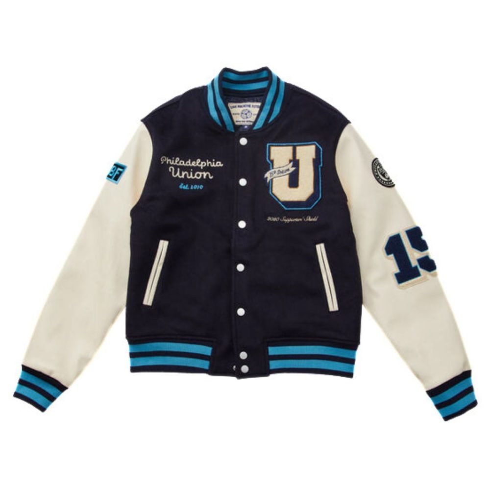 Philadelphia Union 15th Season Varsity Jacket Front