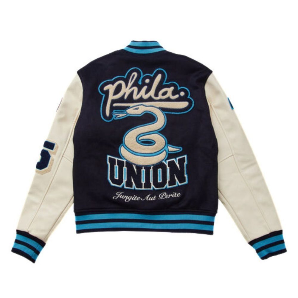 Philadelphia Union 15th Season Varsity Jacket Back