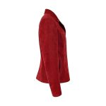 Red Suede Blazer