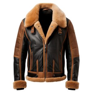 B3 Aviator Leather Bomber Jacket