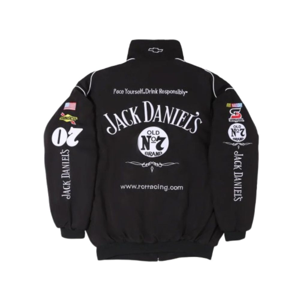 Vintage Black Jack Daniels Racing Jacket
