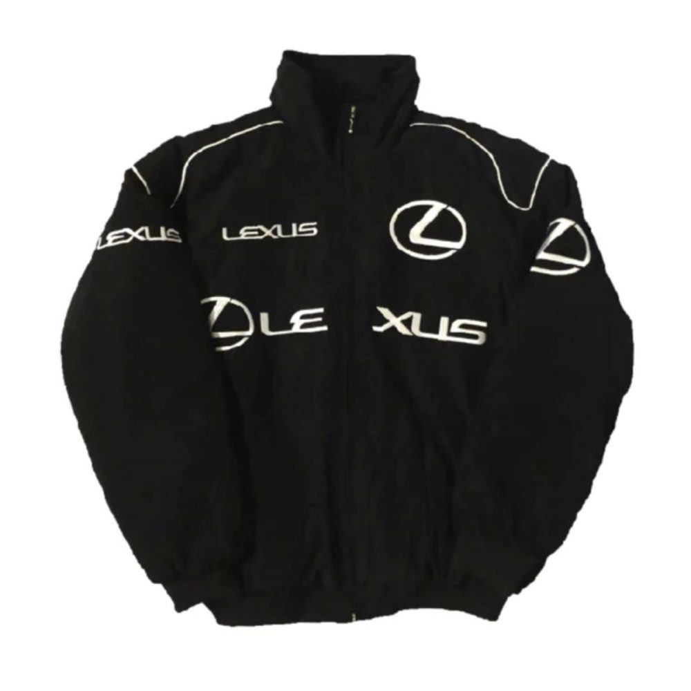Vintage Black Lexus Racing Jacket