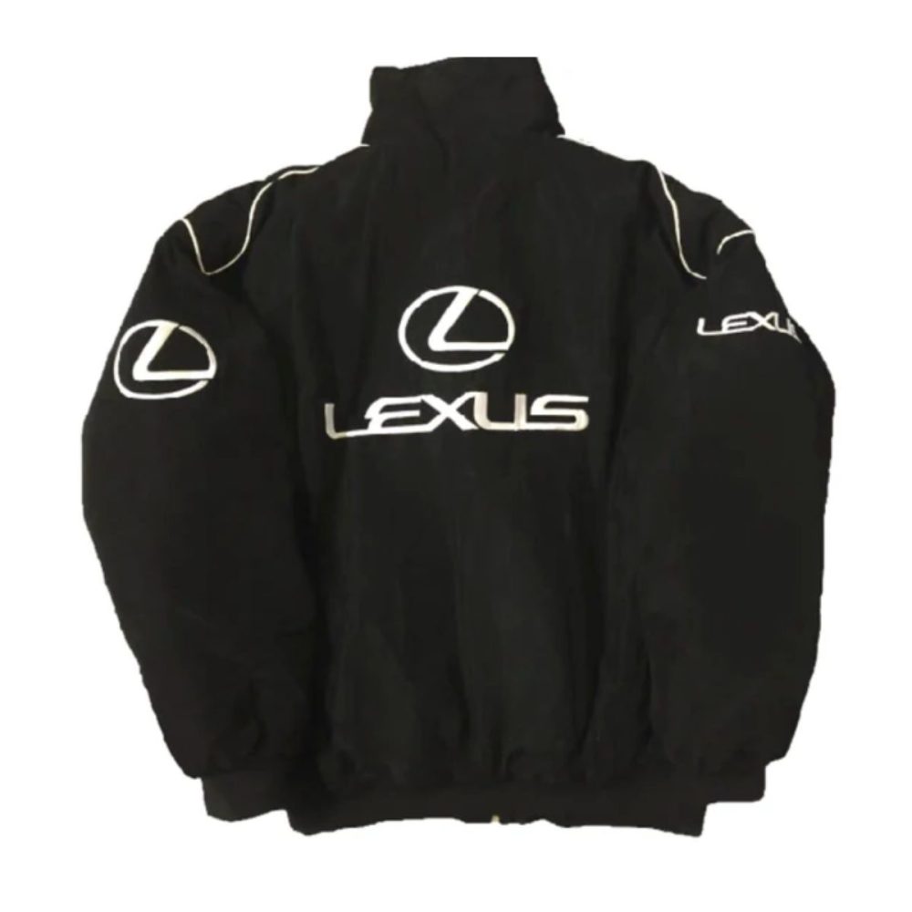 Vintage Black Lexus Racing Jacket