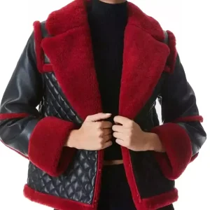 Womens B3 Shearling Aviator Jacket