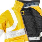 Yellow Cyberpunk Edgerunners Leather Jacket